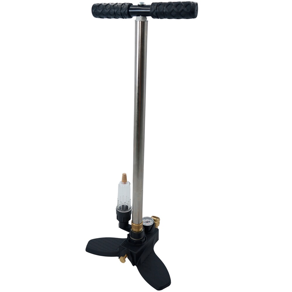 Pressluftpumpe MK5 Pro mit Manometer, Hill Pump