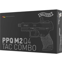 CO2-Pistole PPQ M2 Q4 TAC Match Combo Set, Walther