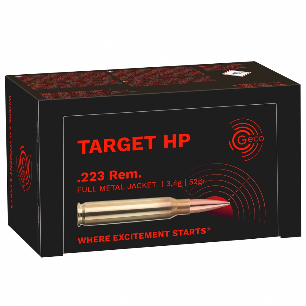 .223 Rem. Target HP 3,4g/52grs.
