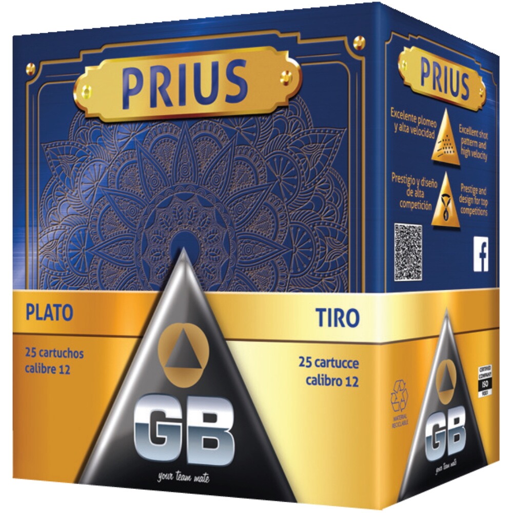 12/70 Competition Prius 2,4mm 24g