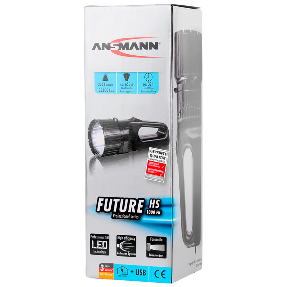 Handscheinwerfer LED Future HS1000FR, Ansmann