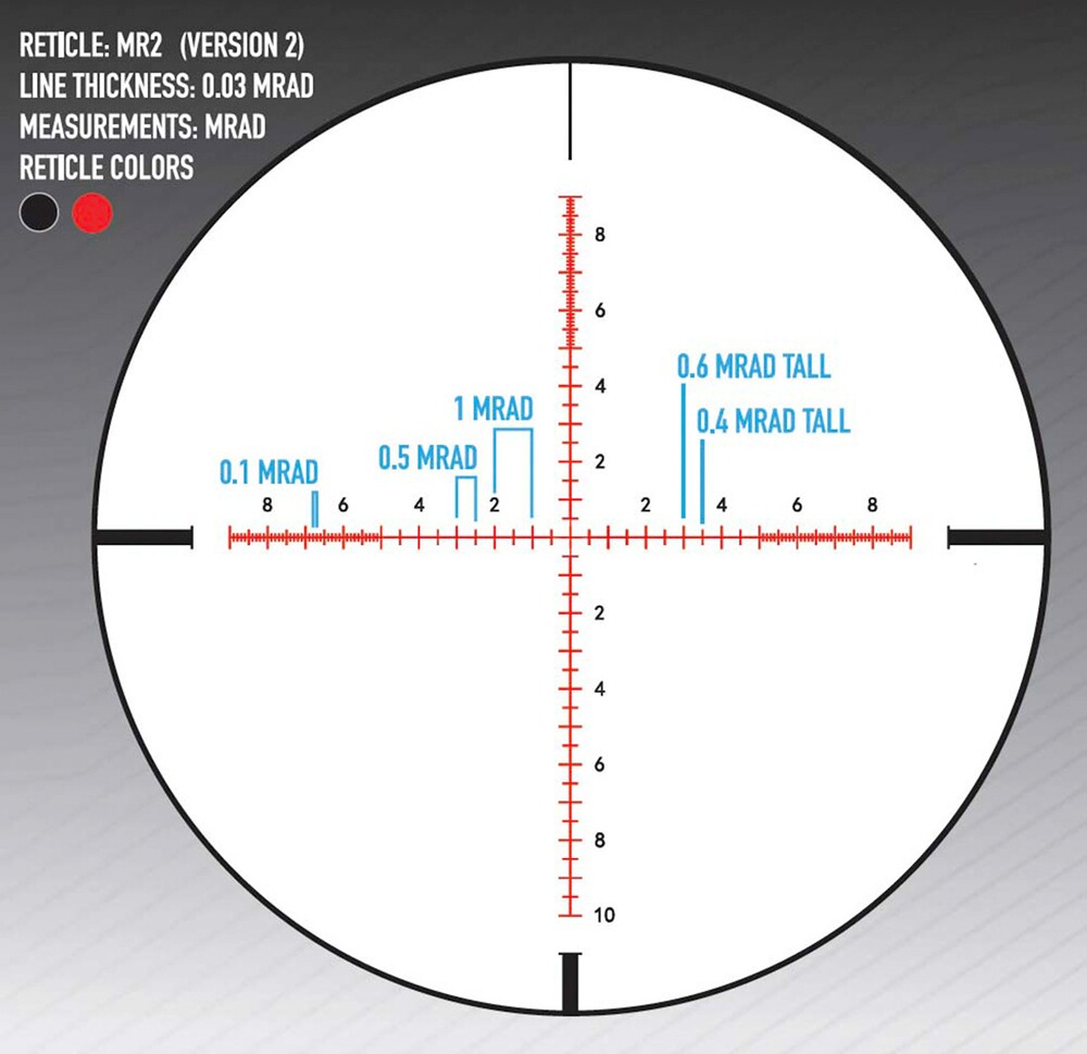 Zielfernrohr Presidio 3-18x50 FFP, Sightmark