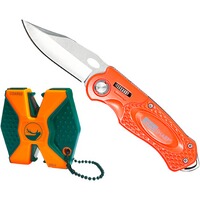 Messerschärfer SharpNEasy 2 Step + Sportmesser – Frankonia Edition, Accusharp