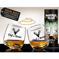 Wackelglas 2er-Set, Gilde Handwerk
