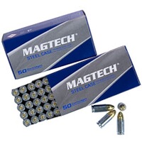 9 mm Luger Steel Vollmantel 8,0g/124grs., Magtech