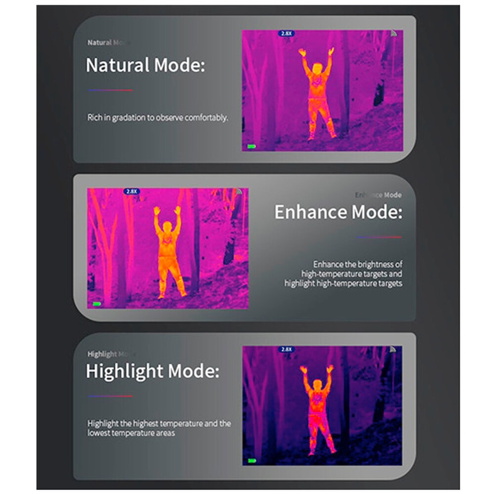 Wärmebildgerät TD411, Guide sensmart