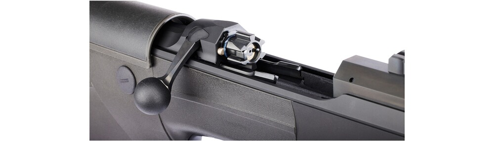 Repetierbüchse Vorführwaffe DR21 mit Grundschiene Basis Vario, Dentler