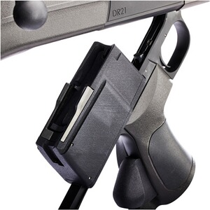 Repetierbüchse Vorführwaffe DR21 mit Grundschiene Basis, Dentler