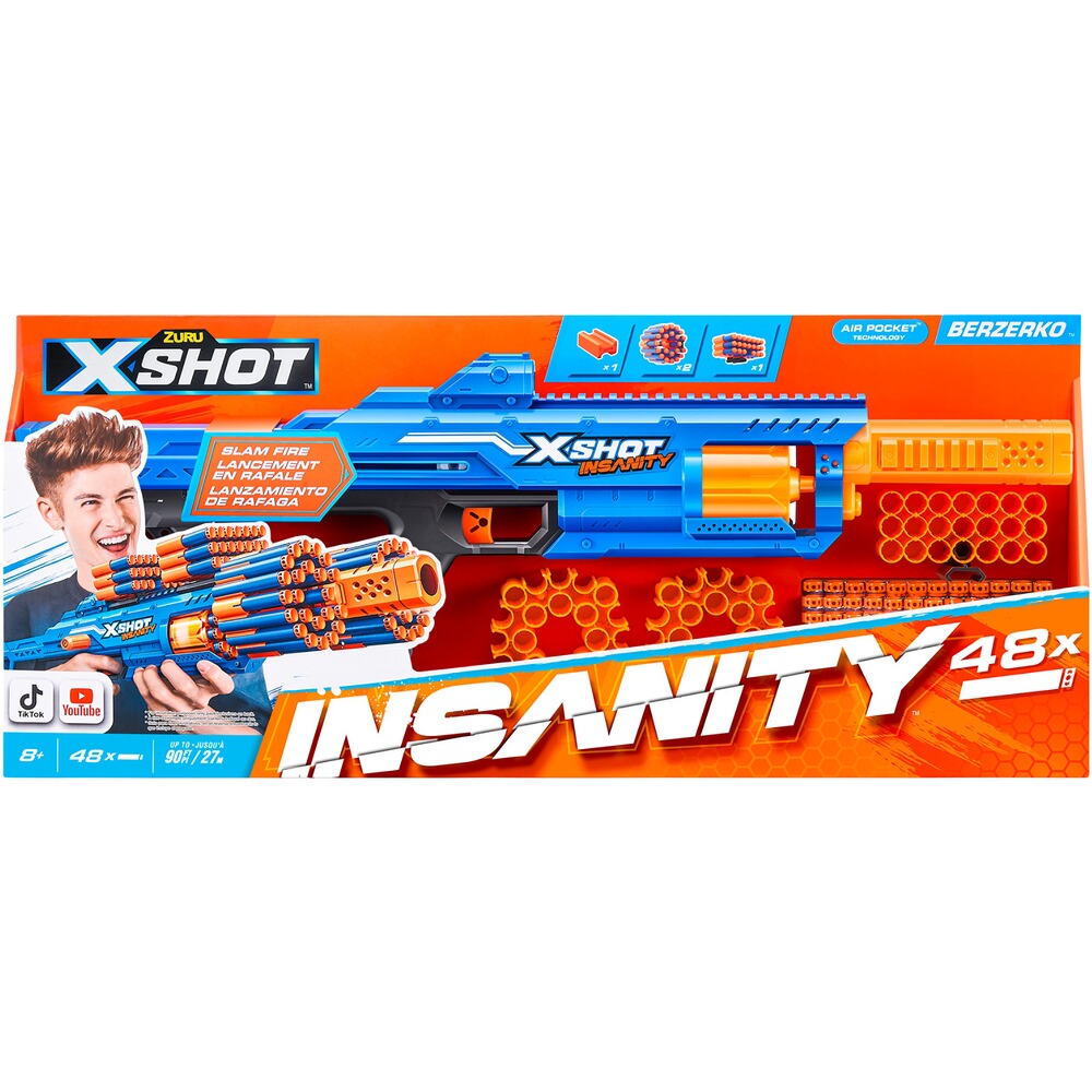 Dartblaster Insanity Berzerko, ZURU X-SHOT