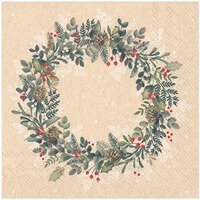 Servietten "Green Xmas Wreath", IHR Ideal Home Range GmbH