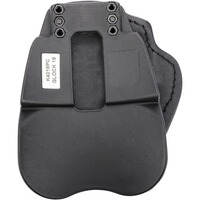 Holster Open Top Kydex Paddle gefüttert, Front Line