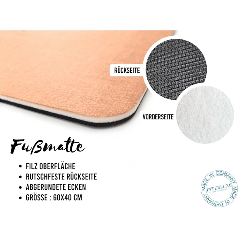Fußmatte, INTERLUXE Home Accessoires