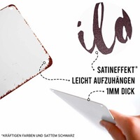 Dekoschild – Hereingedackelt, INTERLUXE Home Accessoires