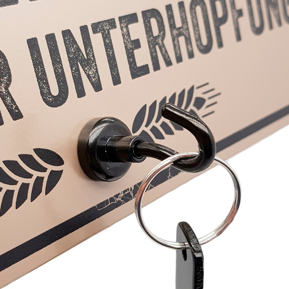 Dekoschild mit Flaschenöffner, INTERLUXE Home Accessoires