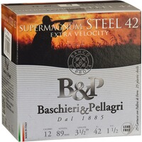 12/89 Supermagnum Steel 42 Extra Velocity 3,3mm 42g, Baschieri & Pellagri