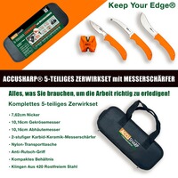 Zerwirk-Set, 5-tlg. in Tasche, Accusharp