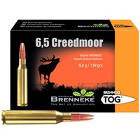 6,5 Creedmoor TOG 9,0g/139grs., Brenneke