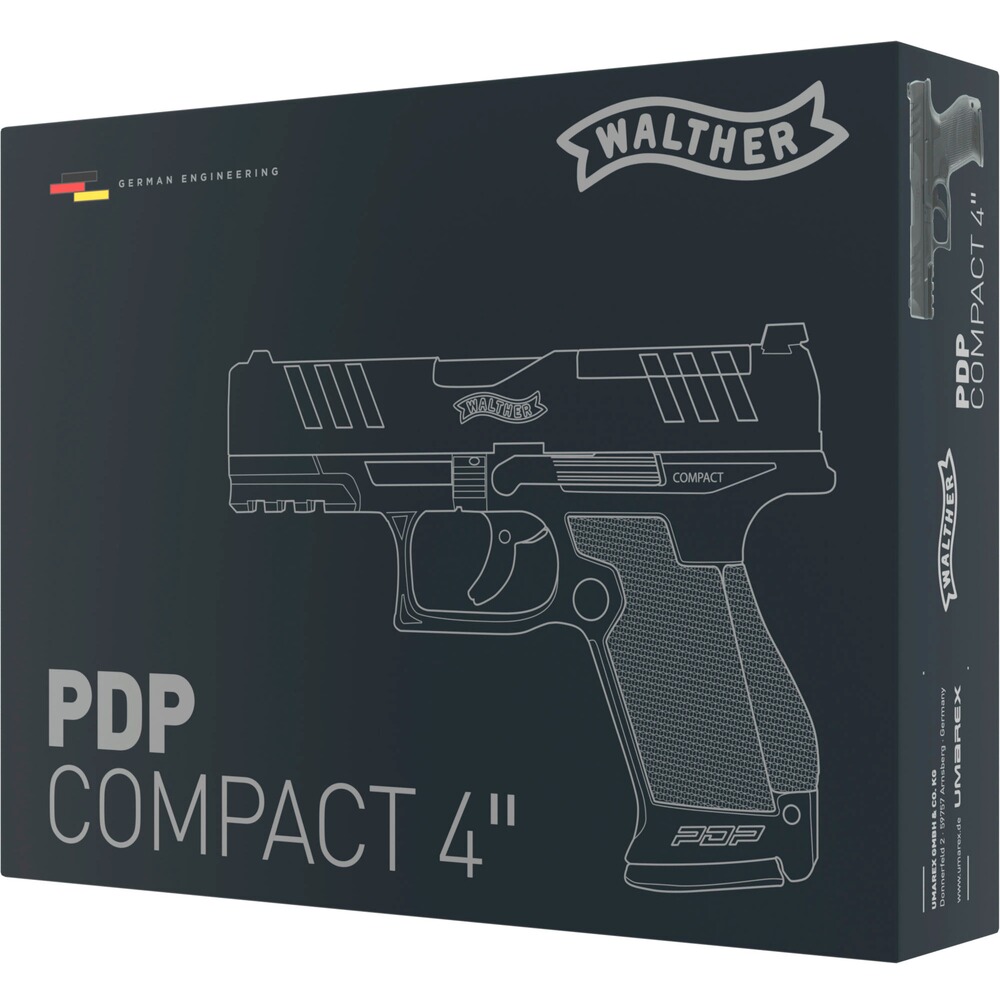 CO2 Pistole PDP Compact 4", Walther
