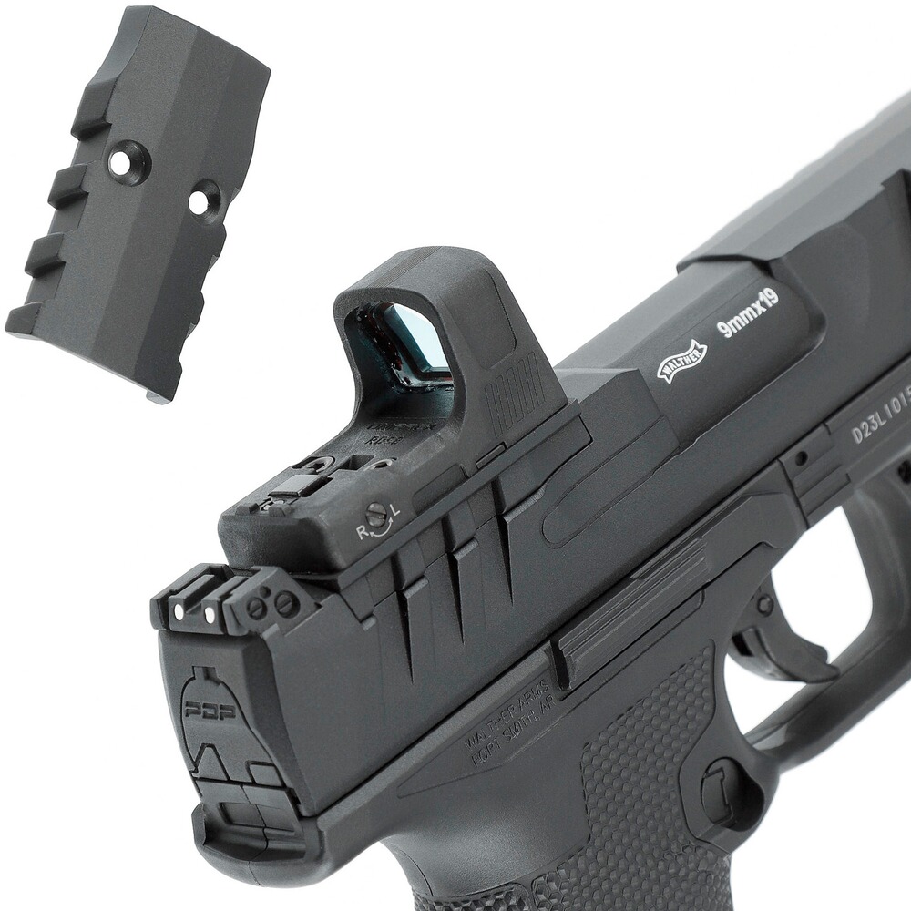 Airsoft Pistole PDP Compact 4" CO2 – Set, Walther