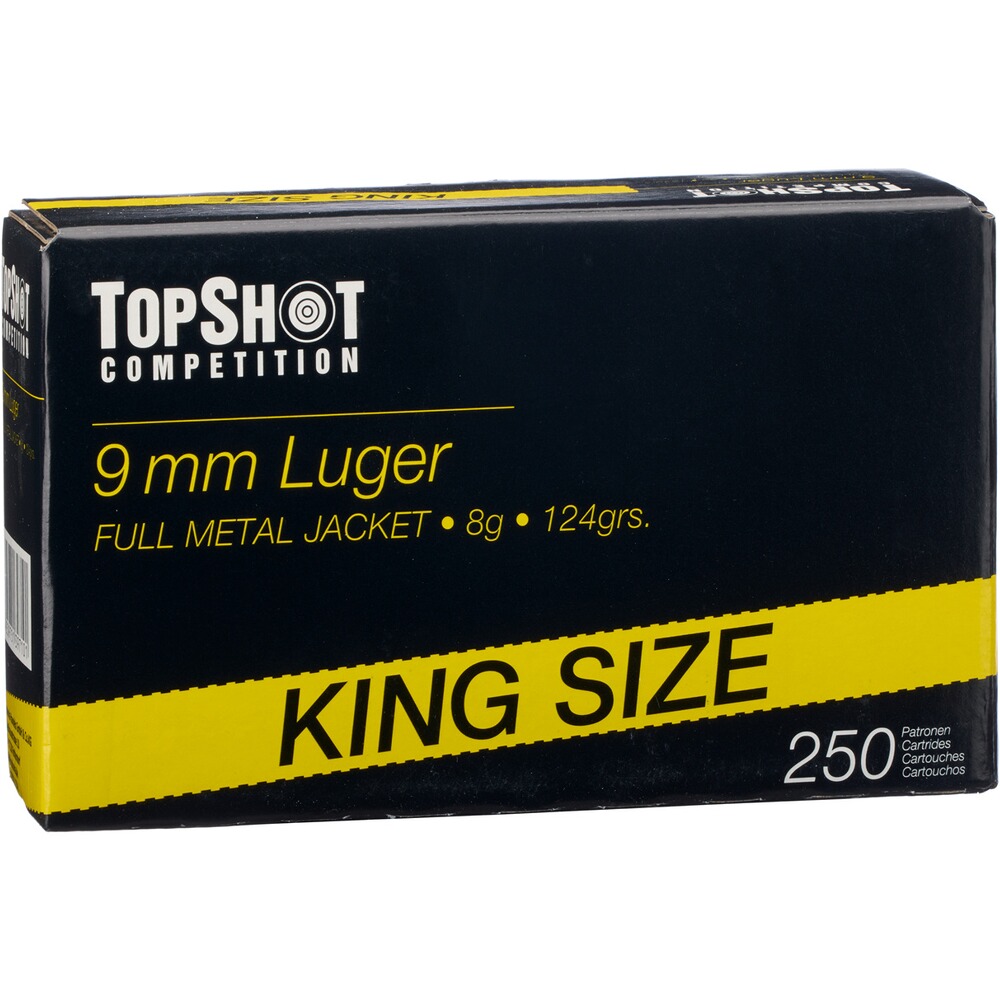 9 mm Luger FMJ 8,0g/124grs.