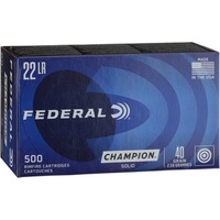 .22 lfb. Target Champion 2,6g/40grs., Federal Ammunition