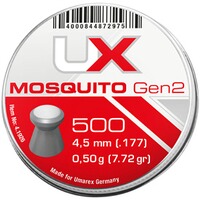 4,5mm Diabolo Mosquito Gen2 0,50g – 2.500 Stück, UX