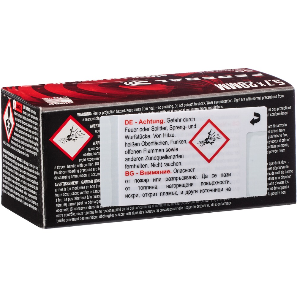 5,7x28 mm American Eagle Vollmantel 2,6g/40grs., Federal Ammunition