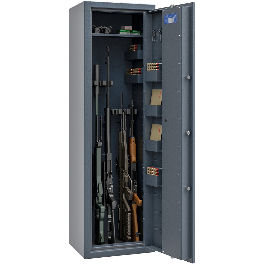 Stahlschrank Luzern WF Klasse 0 – für 7 Langwaffen, ISS