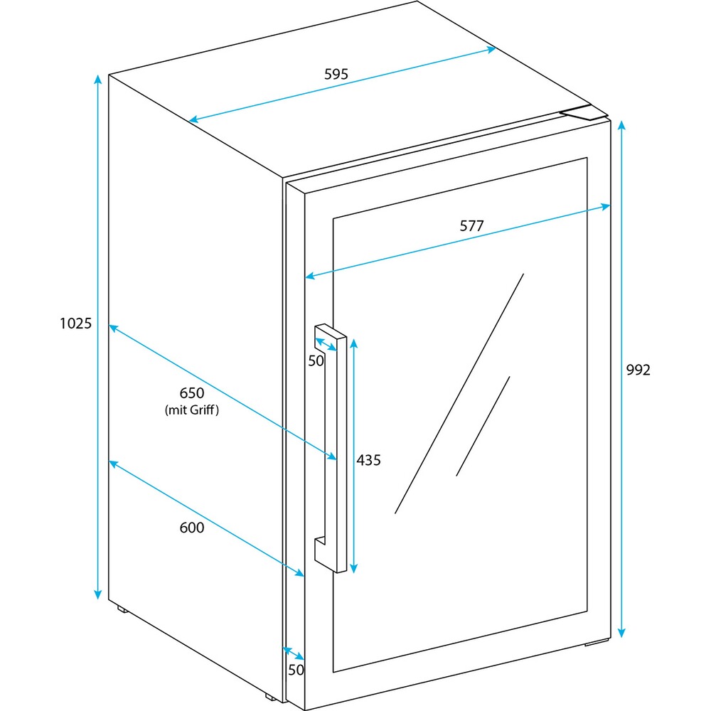 Getränkekühlschrank 190R, CASO