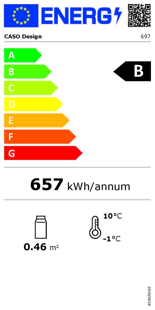 Getränkekühlschrank 190R, CASO