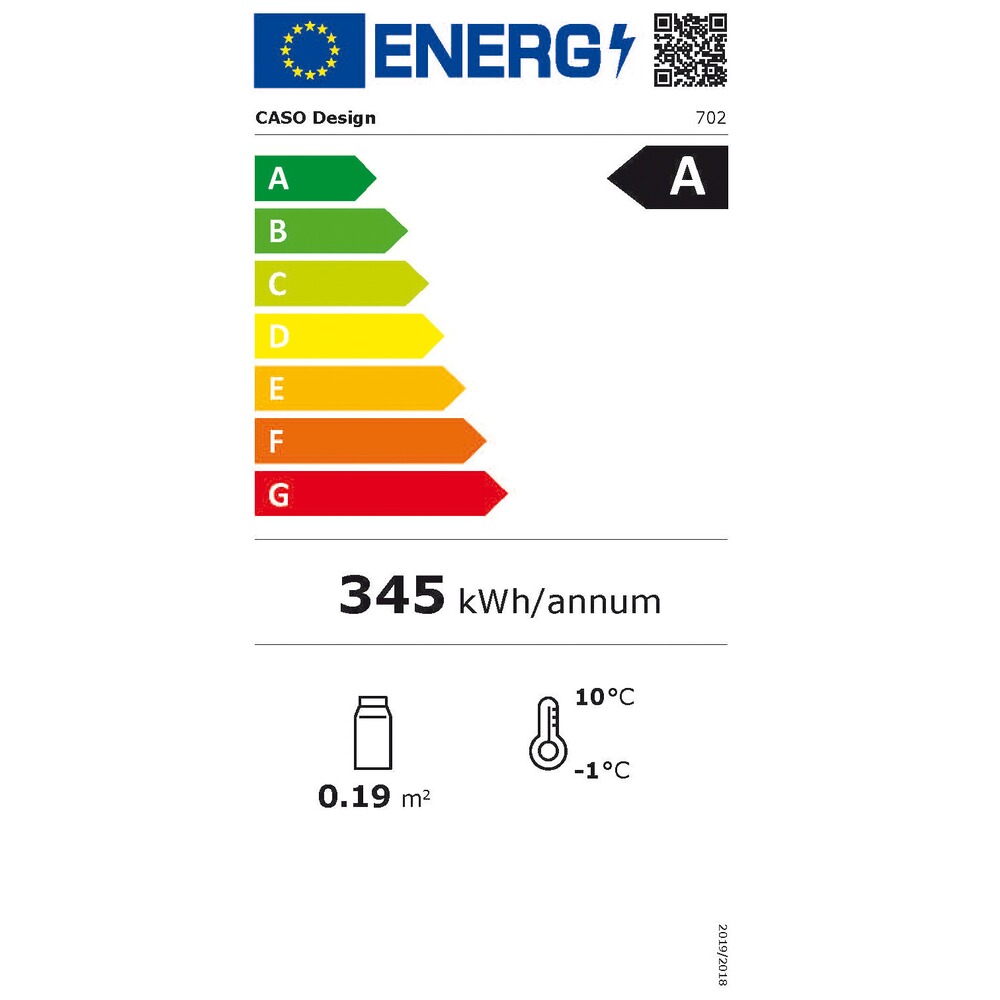 Getränkekühlschrank S-R, CASO