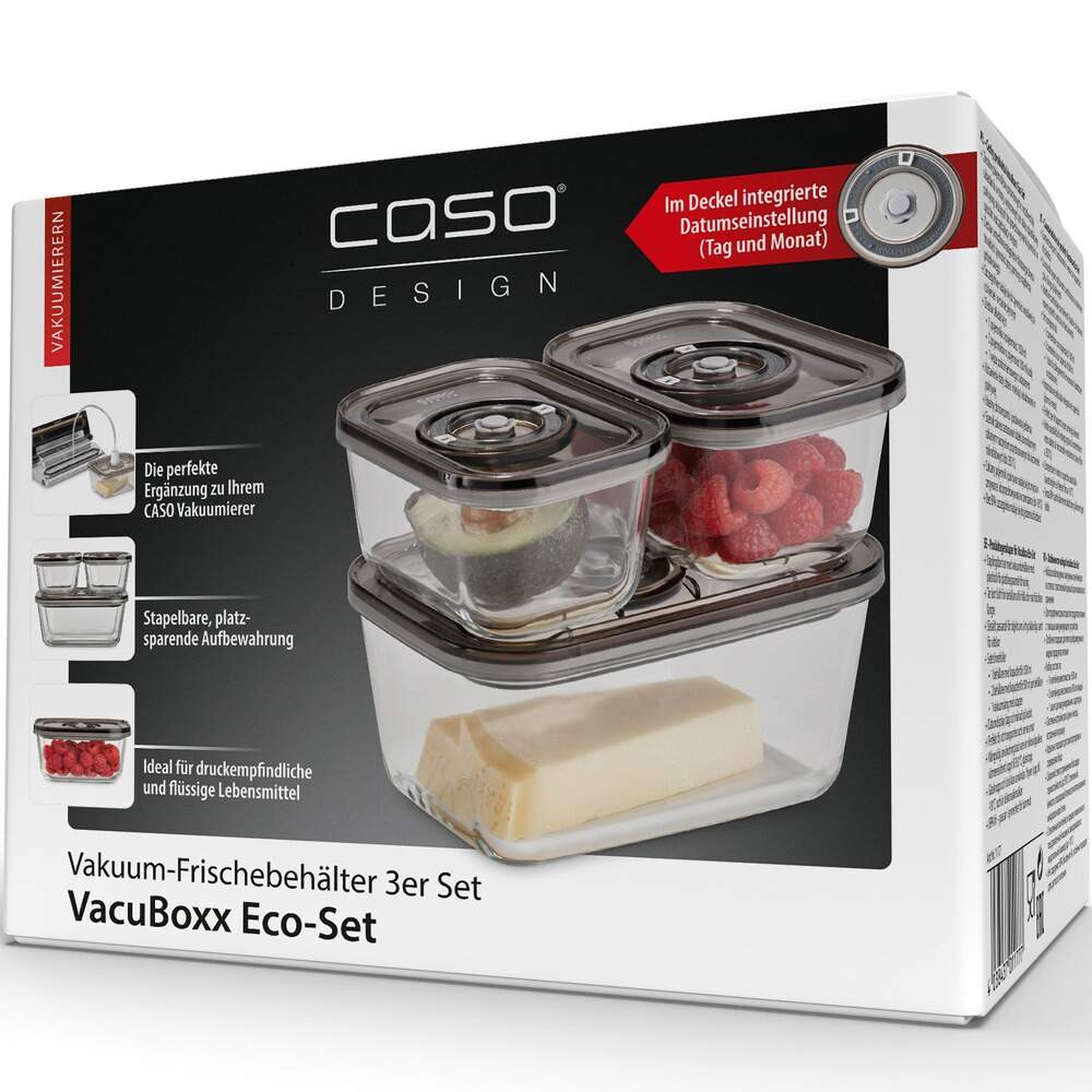 Vakuumboxen Eco-Set, CASO