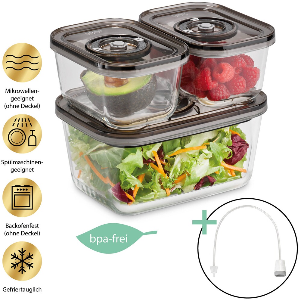 Vakuumboxen Eco-Set, CASO