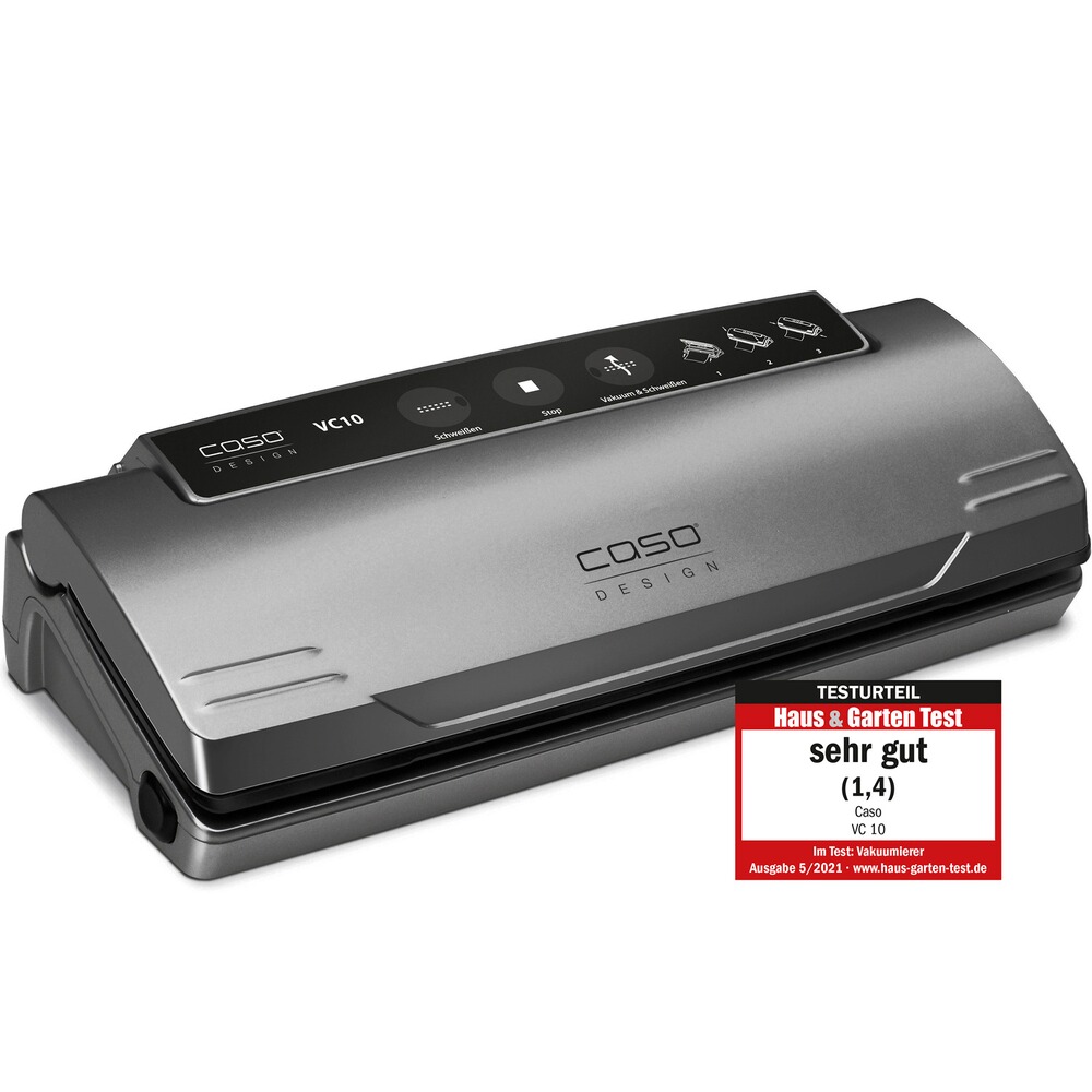 Vakuumierer VC10 Testsieger – Set, CASO