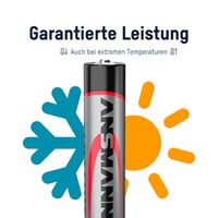 Batterien Alkaline Micro AAA 100 Stück, Ansmann