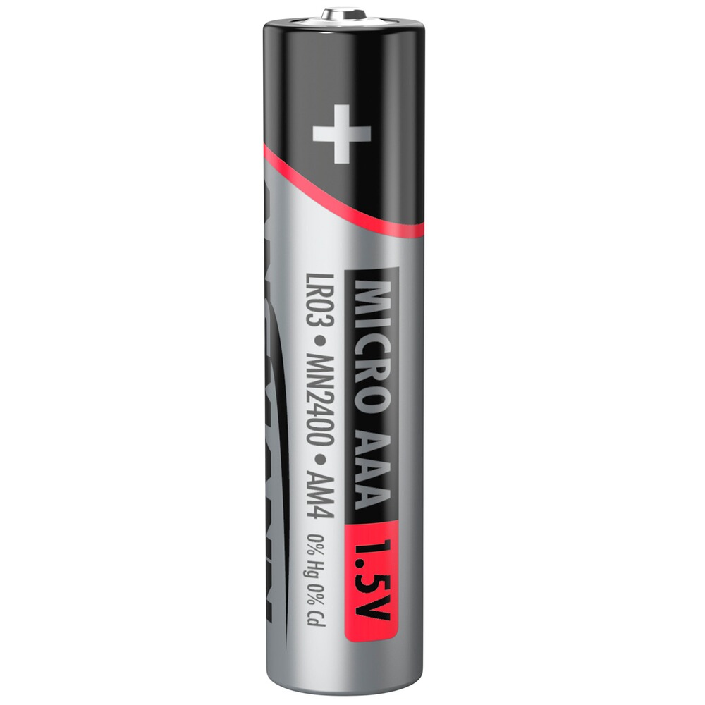 Batterien Alkaline Micro AAA 100 Stück, Ansmann