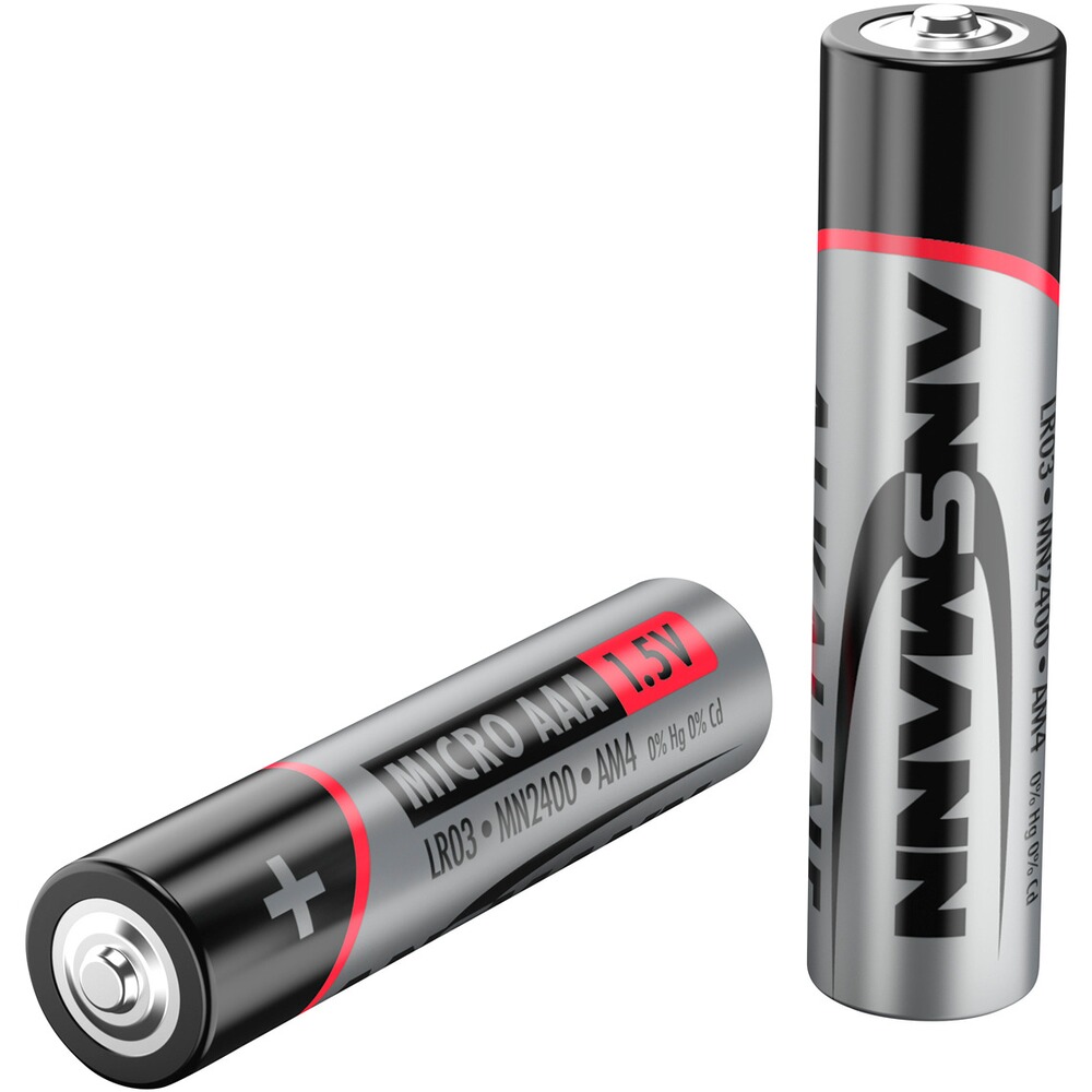 Batterien Alkaline Micro AAA 100 Stück, Ansmann