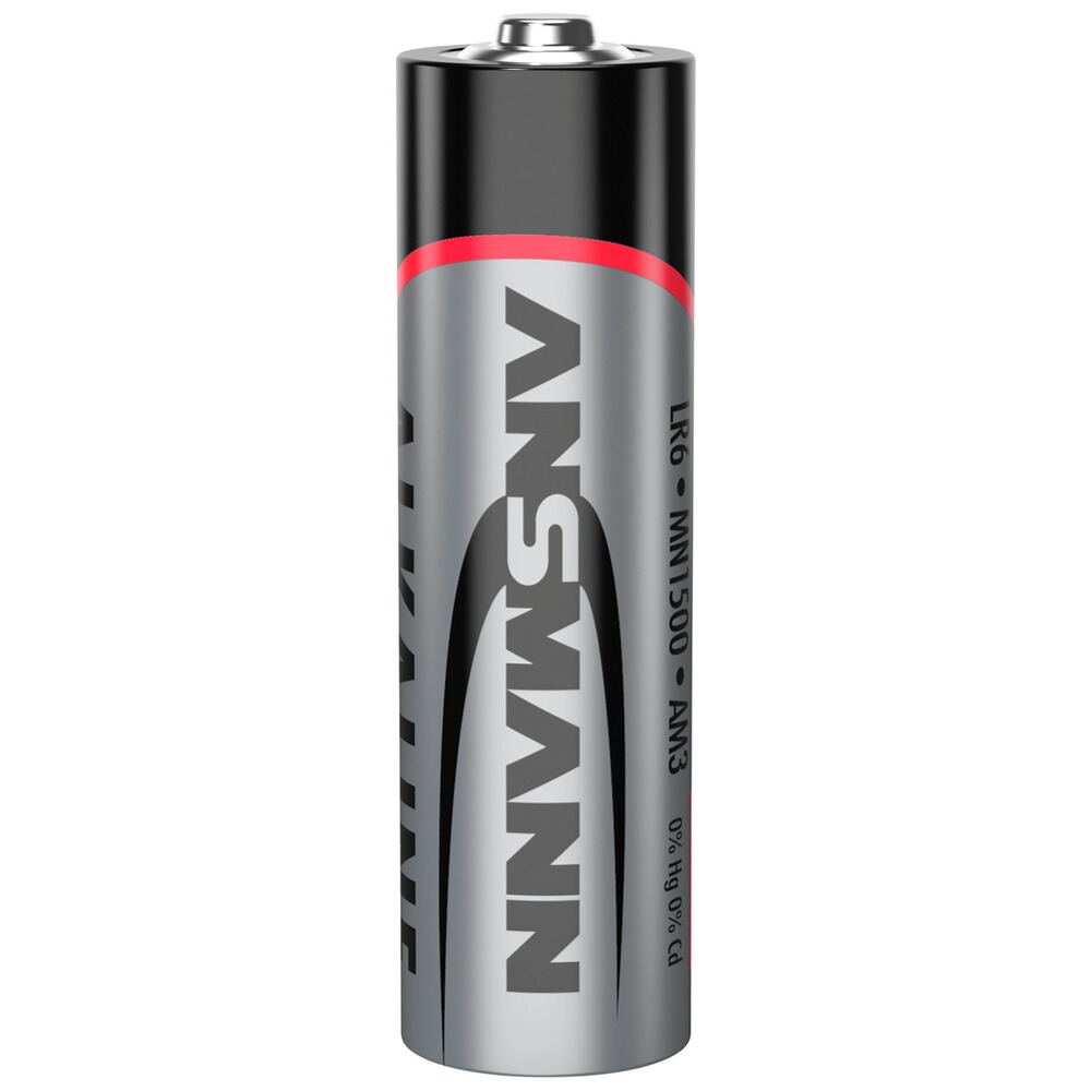 Batterien Alkaline Mignon AA – 100 Stück, Ansmann
