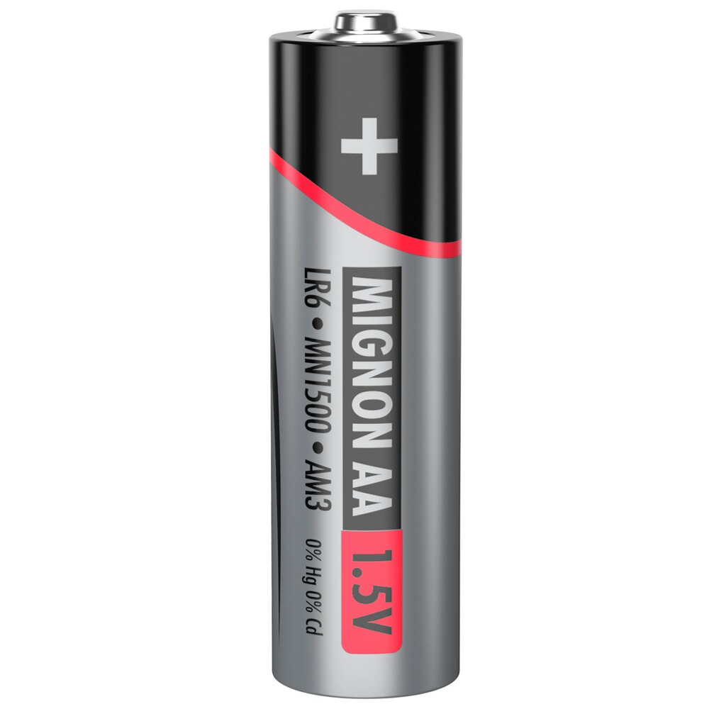 Batterien Alkaline Mignon AA – 100 Stück, Ansmann
