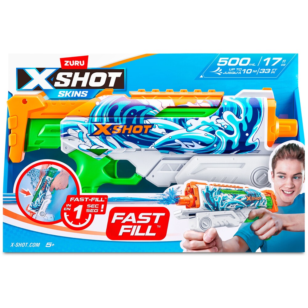 Wasserblaster Skins Hyperload, ZURU X-SHOT