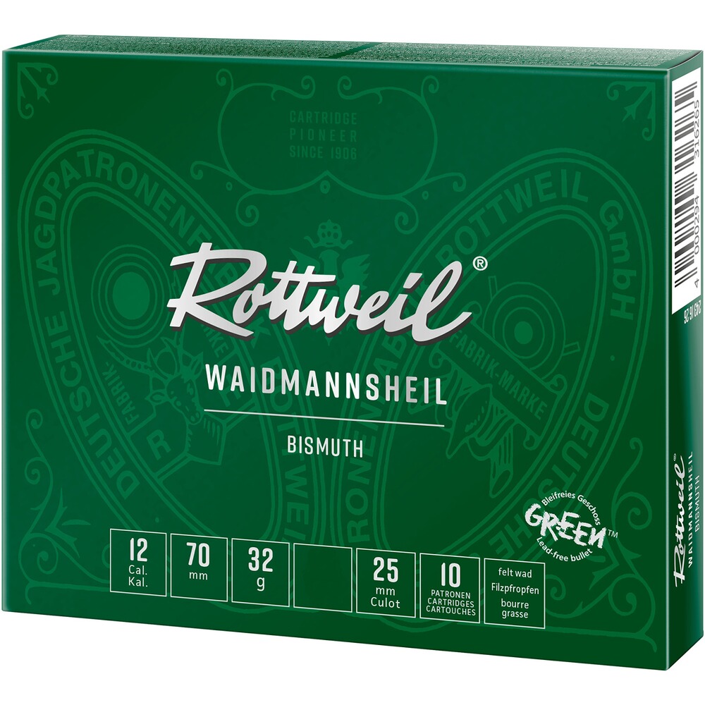 12/70 Waidmannsheil Bismuth 3,5mm 32g, Rottweil