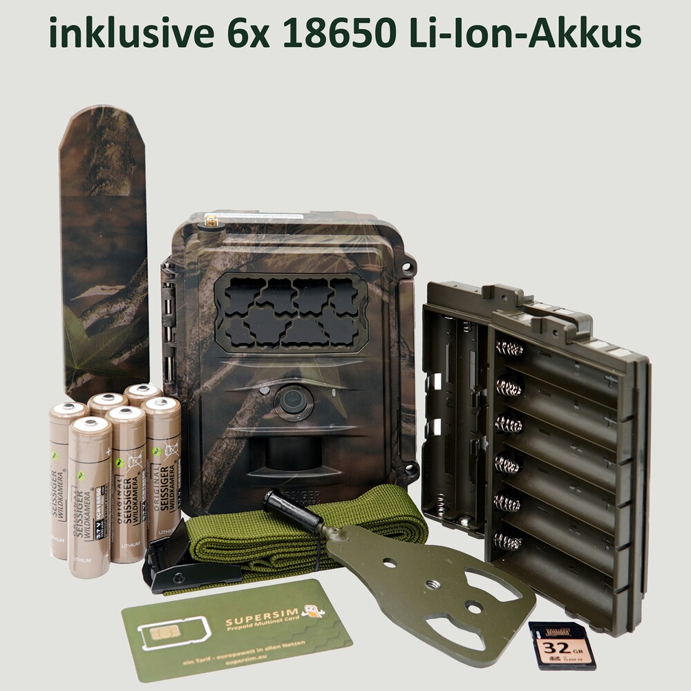 Wildkamera Special-Cam LTE Supersim-Edition mit Akku, SEISSIGER