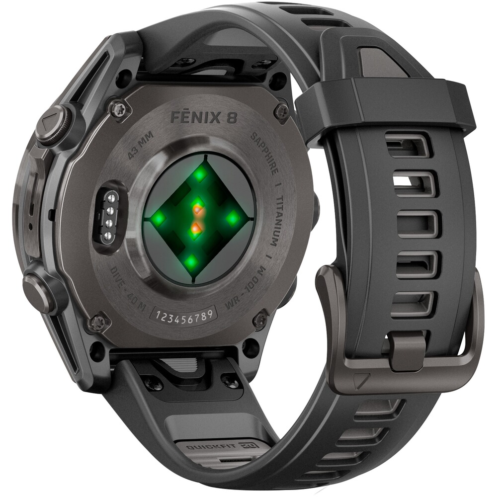 Armbanduhr Fenix 8 Sapphire – AMOLED 47 mm, GARMIN