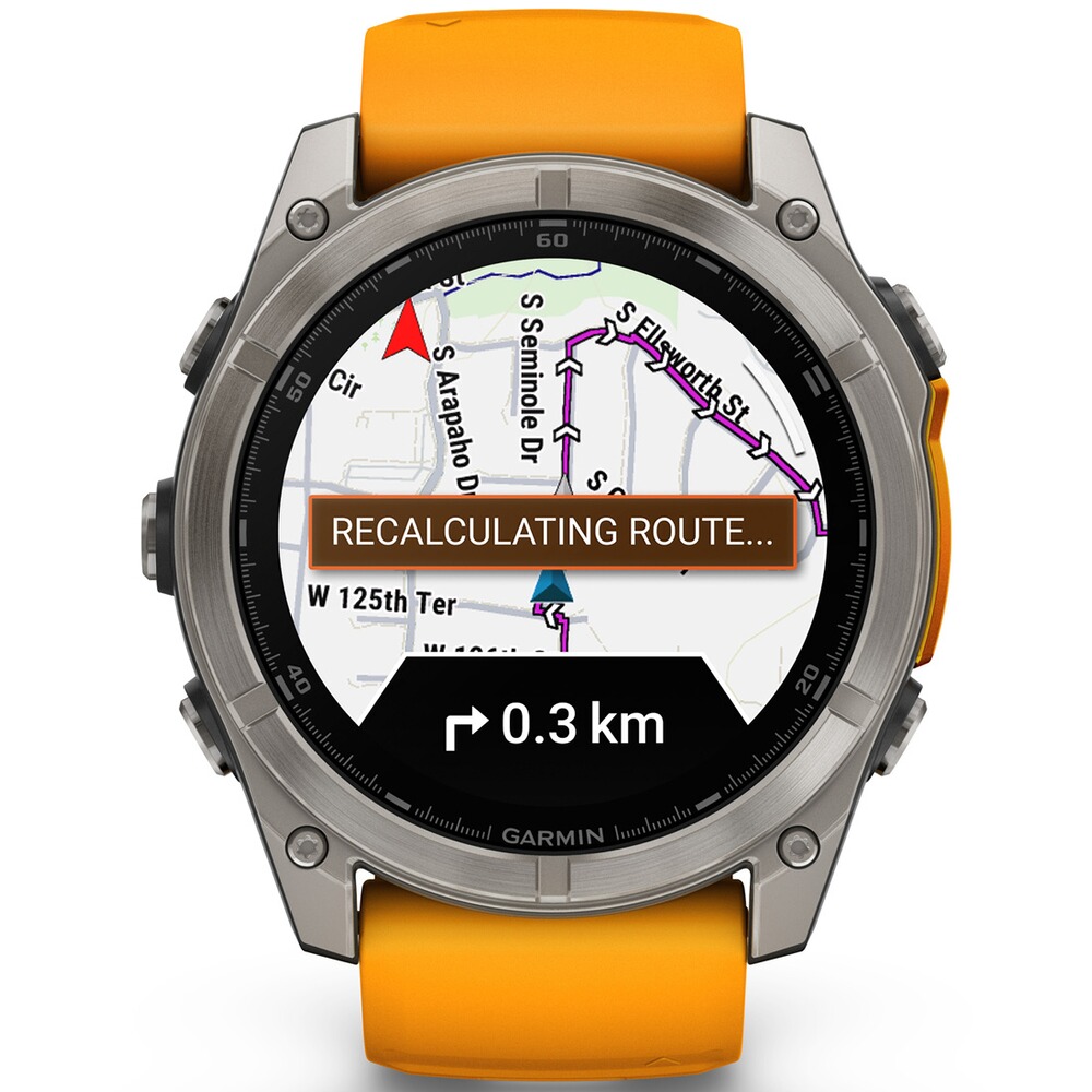 Armbanduhr Fenix 8 Sapphire – AMOLED 47 mm, GARMIN