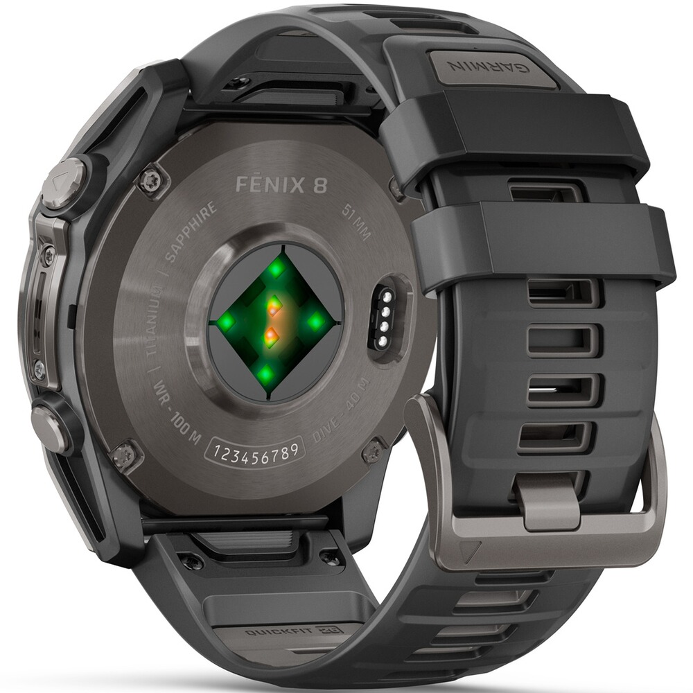 Armbanduhr Fenix 8 Sapphire – AMOLED 47 mm, GARMIN