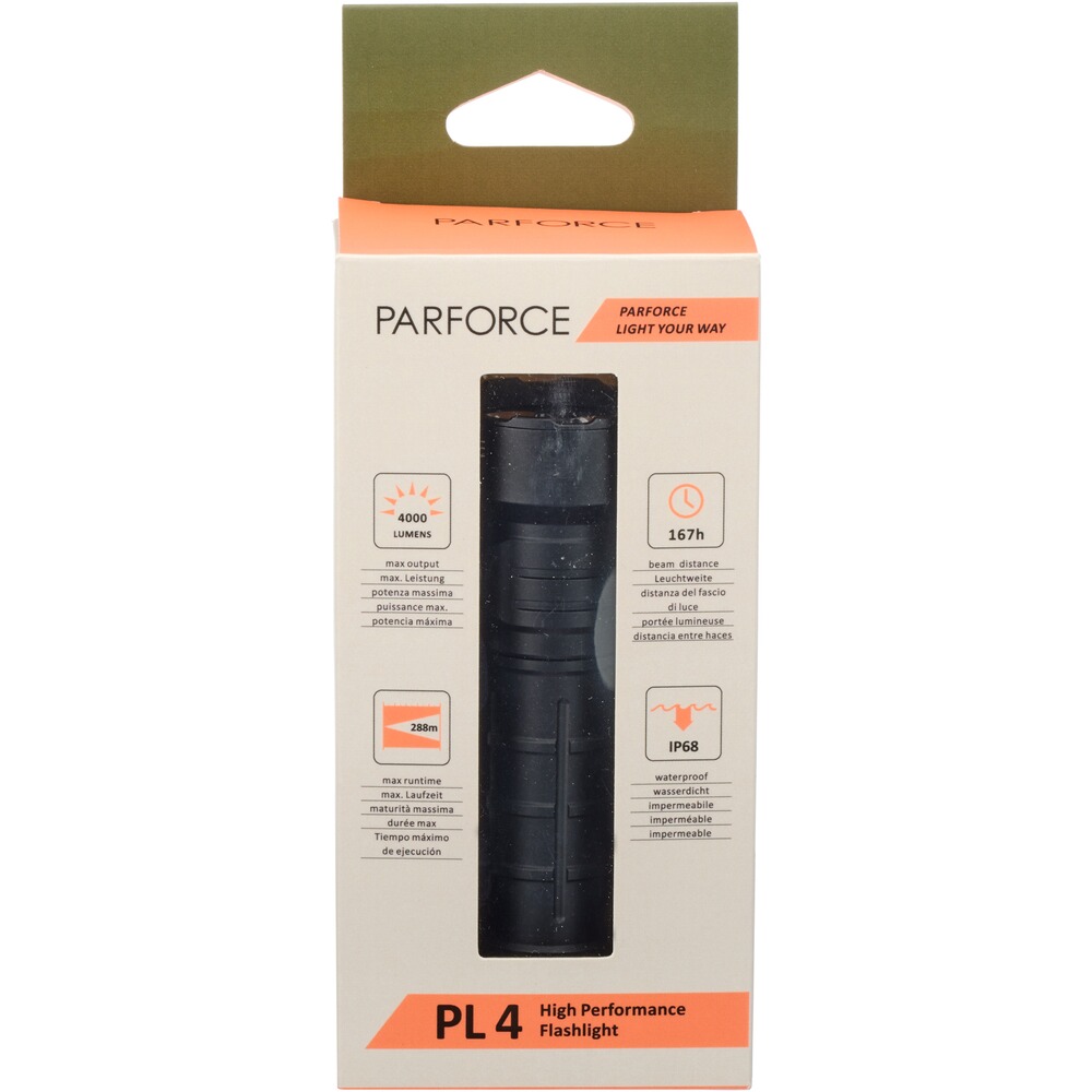 Taschenlampe PL 4 4000lm, Parforce