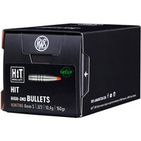 Geschosse .323 (8 mm S) 10,4g/160grs. HIT, RWS