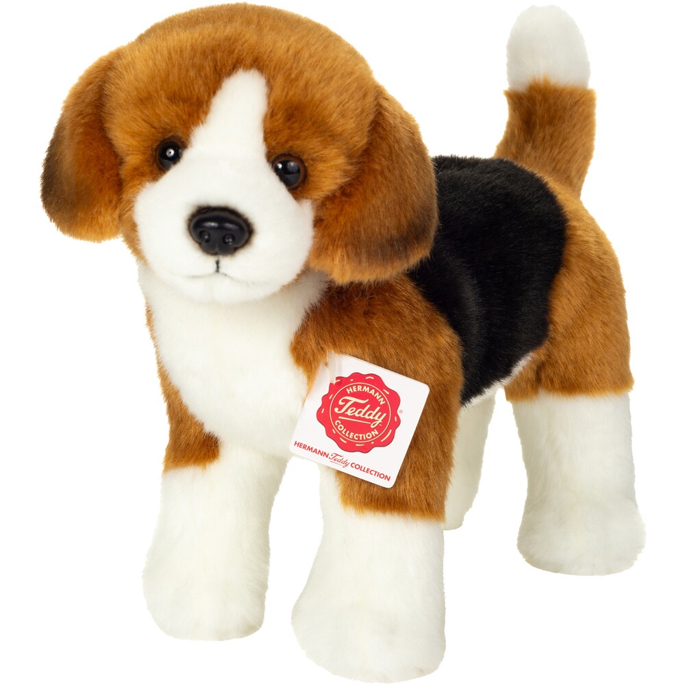 Plüschtier Beagle stehend, 23 cm