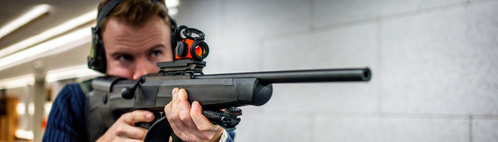 Repetierbüchse DR21 mit Grundschiene Basis Drückjagdspecial Komplettset, Dentler