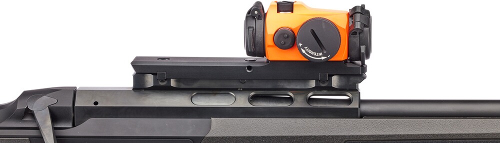 Repetierbüchse DR21 mit Grundschiene Basis Drückjagdspecial Komplettset, Dentler